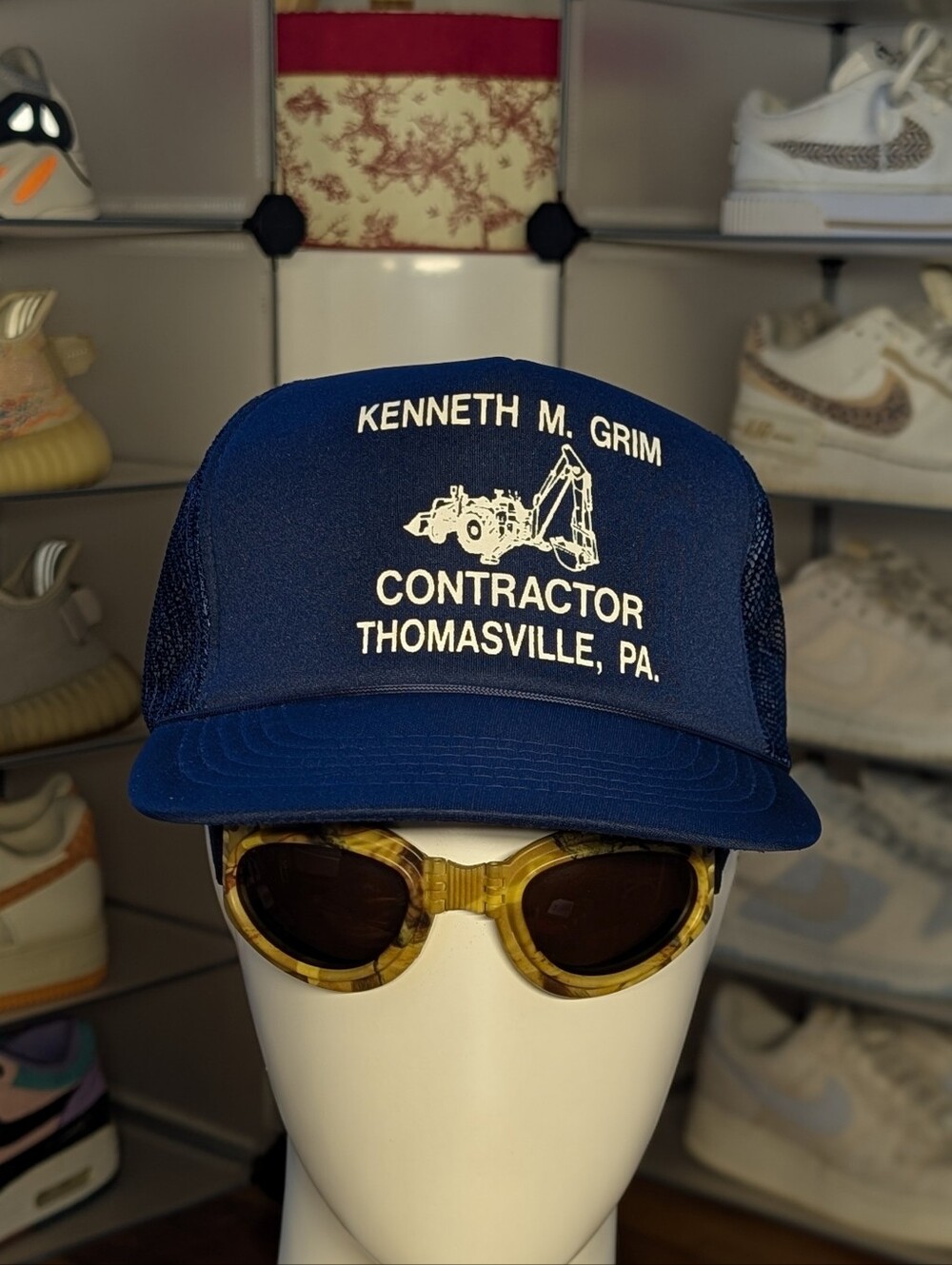 Grim Vintage Construction Hat (OS)